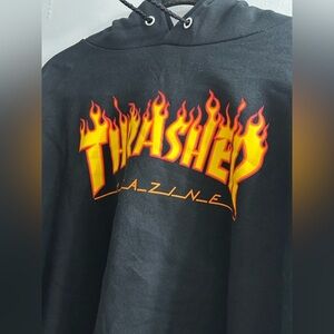 Vintage Thrasher black hoodie